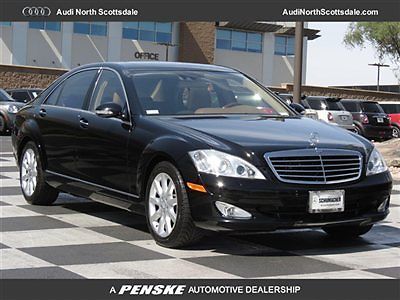 2008 mercedes s-550-rwd- p3 package- leather, navigation-sun roof- heated seats