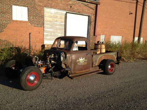 1951 chevy ratrod rat hot rod rust bagged patina must see video