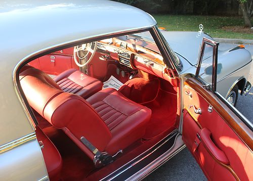 1958 mercedes benz 220s coupe 1 of 1251 *restored 1,879 miles ago*