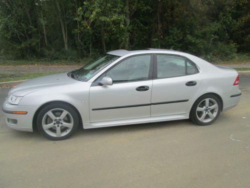 2004 saab 9-3 arc sedan--5 speed...1-owner--low miles--very clean