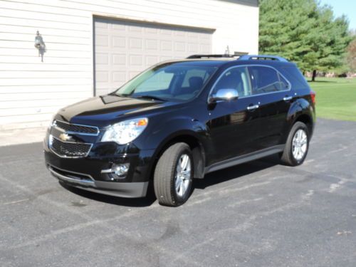 2013 chevrolet equinox-leather-awd-power liftgate-6600k miles-existing warranty