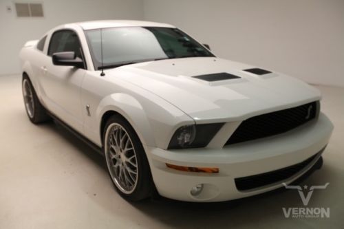 2008 shelby gt coupe rwd leather v8 supercharged 6 speed we finance 23k miles