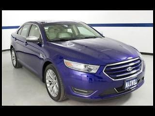 13 taurus limited, heated/cooled leather, navi, sunroof, blis, clean 1 owner!