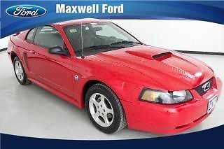 04 ford mustang couple deluxe, ultra low miles, good condition, we finance!