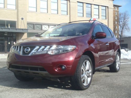 2009 nissan murano le, merlot red, under warranty, fully loaded, well cared for