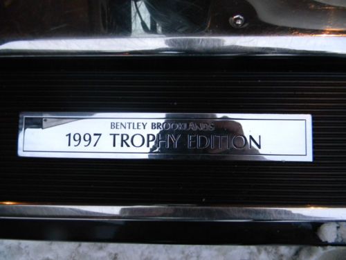 Find used 97 Bentlet Brooklands Trophy Edition 1 of 28 ...