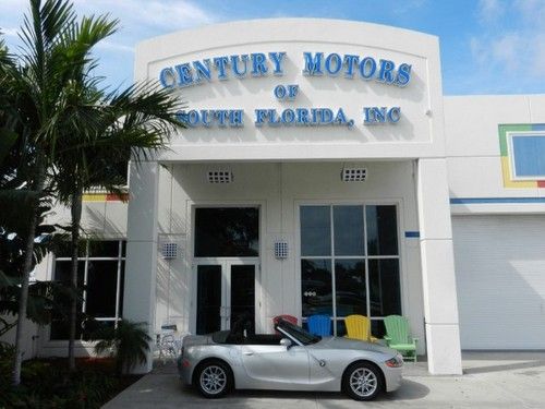 2004 bmw z4 2.5l 47,409 miles convertible carfax 2-owner clean body and interior