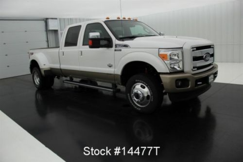 14 drw king ranch 4wd crew cab new turbo 6.7 v8 diesel dually navigation