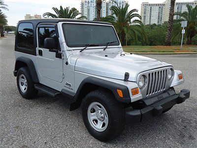 Hardtop rare factory right hand drive 4x4 4.0l ac cd newer tires nice fl