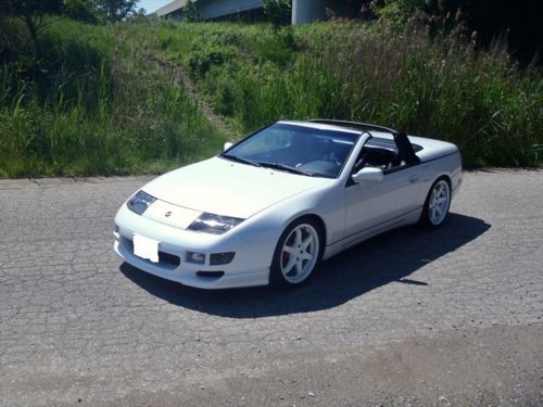 1993 nissan 300zx convertible only 36k miles! low reserve!! carfax certified!