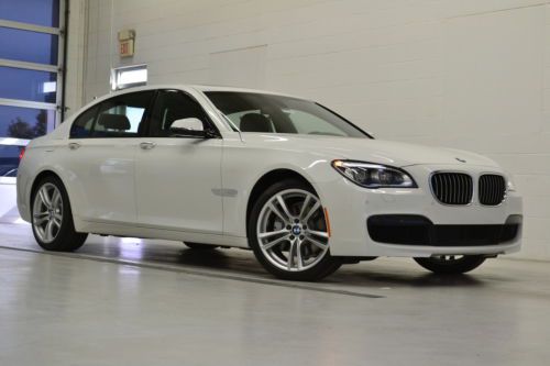Great lease/buy! 14 bmw 740lxi msport lighting cold weather nav no reserve