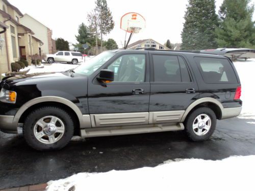 2004 ford expedition eddie bauer suv 4 x 4 only 85k miles moonroof, dvd, tow pkg