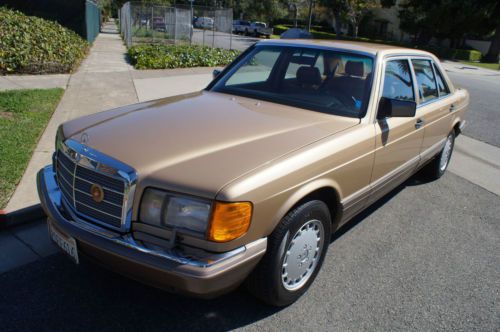 1986 300sdl orig california owner car with 65k original miles! finest anywhere!