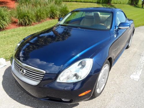 2002 lexus sc430 convertible one ownerno accidents a+carfax, no issues inspected