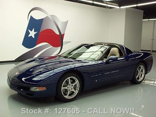 2004 chevy corvette z51 5.7l v8 6-speed leather hud 19k texas direct auto