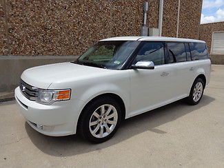 2011 ford flex limited fwd-navigation-camera-sync-third row seating-no reserve