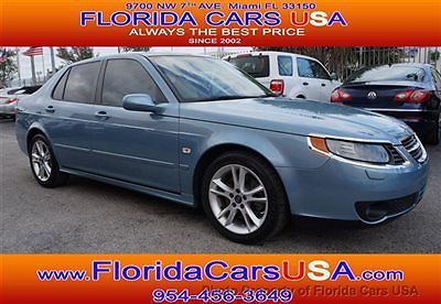 Saab 9-5 2.3l turbo florida excellent condition low miles carfax certified