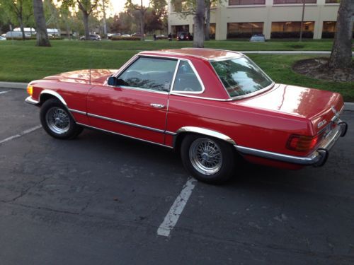 1973 mercedes 450 sl two top roadster only 51k miles must see