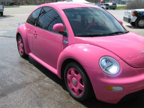 1999 pink vw beetle ******no reserve******