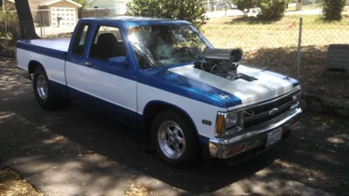 1989 chevy s10 blown sbc prostreet tubbed darg car