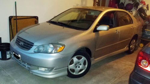 2003 toyota corolla s sedan 4-door 1.8l