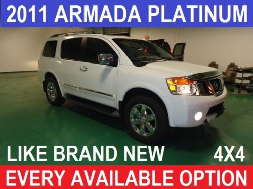 Armada 4x4 platinum - with every option available