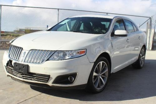 2010 lincoln mks 3.7l damaged salvage runs! loaded low miles nice color l@@k!!