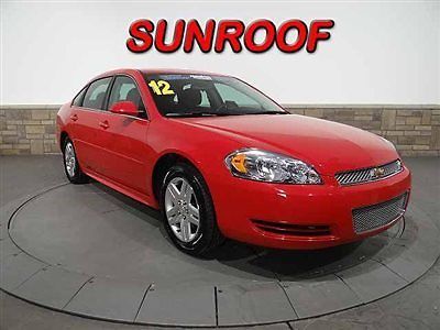 Chevrolet impala lt low miles 4 dr sedan automatic v6 cyl engine victory red