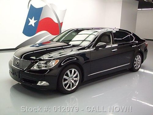 2007 lexus ls460 l comfort plus sunroof nav 1-owner 36k texas direct auto