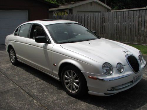 2000 jaguar s-type sport sedan 4-door 4.0l 3966cc, dohc, good condition,