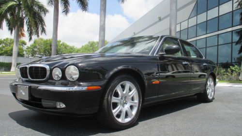 Gorgeous black jaguar xj8 pure luxury !!!! florida clean title no accidents