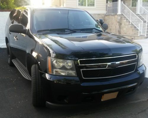 2007 chevy tahoe ppv blk/blk 5.3 flex fuel police package 2wd