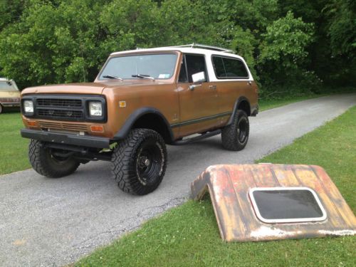 Ih international scout 1980 midas traveler / terra diesel