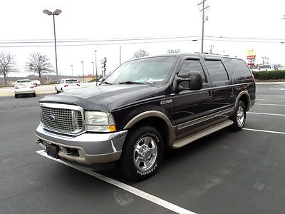 2001 excursion v-10 fully serviced! leather, dvd, power seats, heated seats