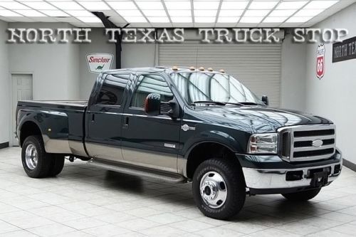 2006 ford f350 diesel 4x4 dually king ranch fx4 sunroof heated leather