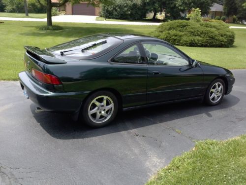 1995 acura integra se auto 3dr repaint 2012 green with tan interior low reserve