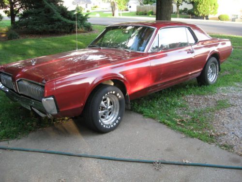 1967 mercury cougar runs and drives great 289 with hurst shifter automatic