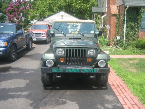 1995 jeep wrangler sahara sport utility 2-door 4.0l