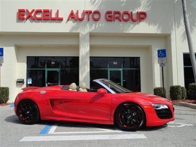 2011 audi r8 5.2 v10 roadster for $1126 a month with $28,000 down.