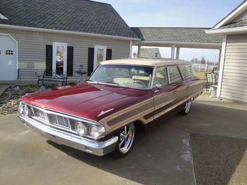 1964 ford resto-mod station wagon country squire  hot-rod (all-new) cold air