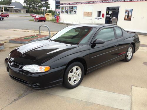 2003 chevrolet monte carlo ss high sport coupe 2-door 3.8l no reserve!!!