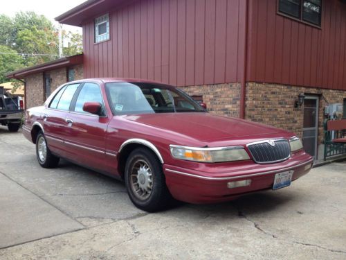 1995 mercury grand marquis ls sedan 4-door 4.6l