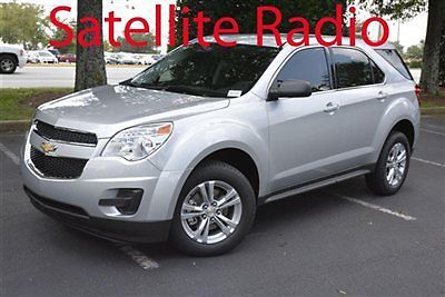 Chevrolet equinox fwd 4dr ls new suv automatic 2.4l 4 cyl silv ice met