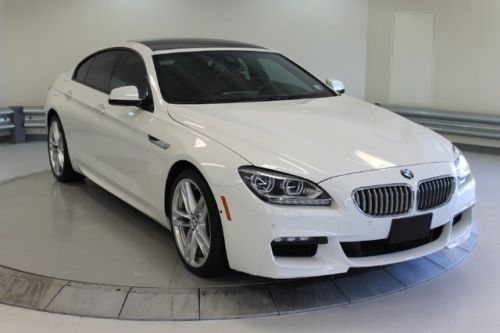 Bmw 650 m sport white red interior 20 inch wheels loaded low miles mint