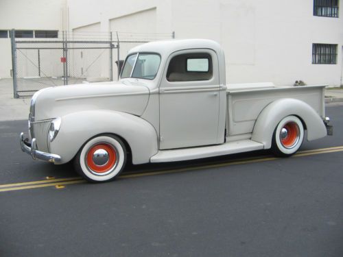 1941 ford pick up- california- no rust, must see, body off resto