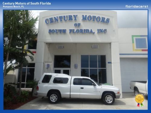 2001 dodge dakota sport low miles non smoker niada certified fl club cab