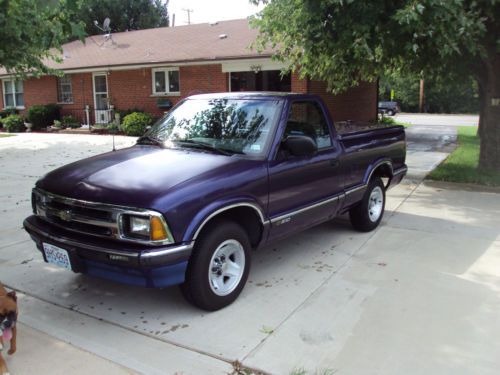 1996 chevy s10 pick up truck, two wheel drive truck,&#034;ready to drive&#034;