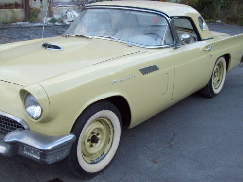 1957 t-bird &#039;57 ford thunderbird california car, needs restoration, barn fresh