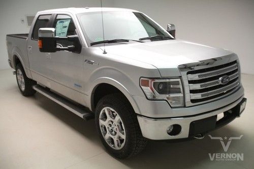 2013 lariat crew 4x4 navigation sunroof leather heated 20s chrome ecoboost