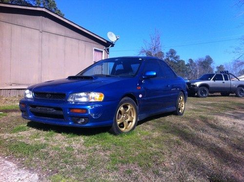 1998 subaru impreza rs coupe 2-door 2.5l 5-speed awd sunroof tons of jdm goodies